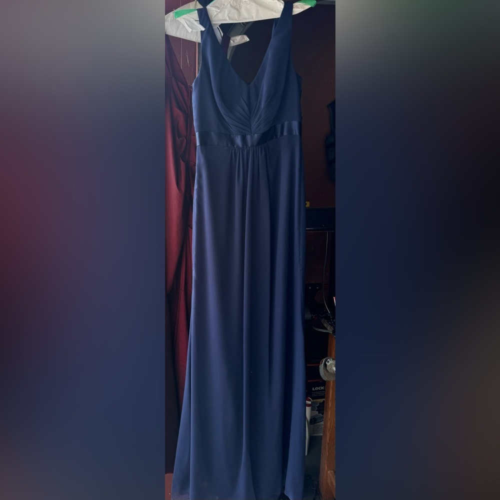 Navy Davids Bridal dress